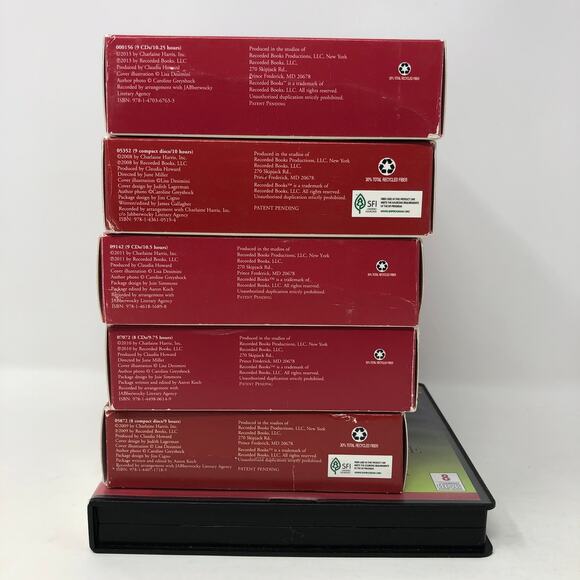 Charlaine Harris Sookie Stackhouse 8-11 and 13 and Companion 6 Audiobooks - Picture 4 of 6